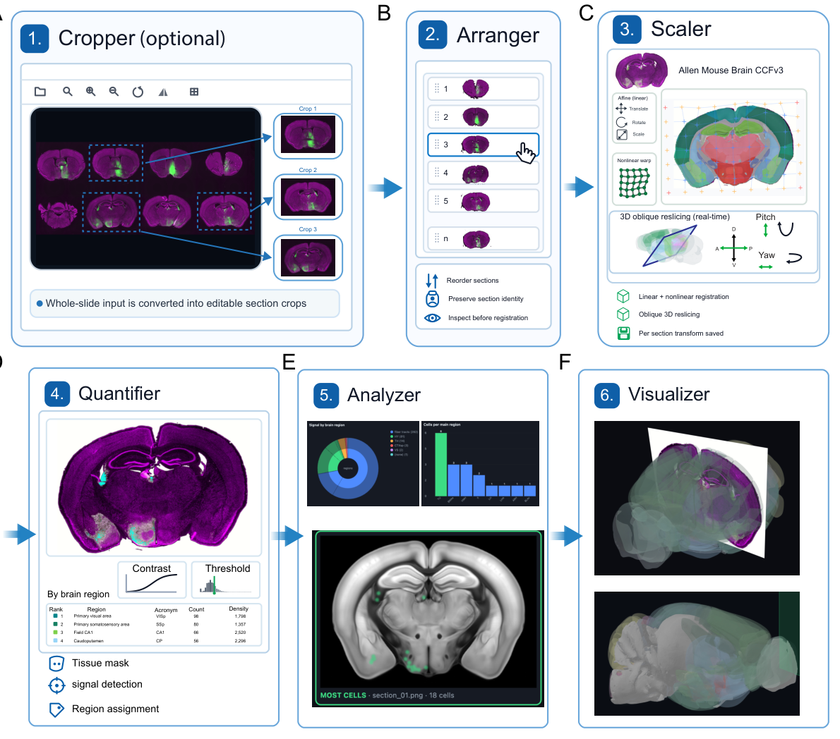 Overview of the NeuroFlow six-stage pipeline